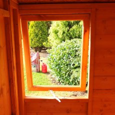 4x6 Shire Bute Shiplap Apex Wooden Shed - window