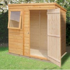 Shire 4 x 6 (1.19m x 1.79m) Shire Shiplap Pent Shed