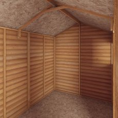 10 x 6 Mercia Overlap Reverse Shed - internal view