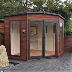 8 x 8 Shire Barclay Corner Summerhouse