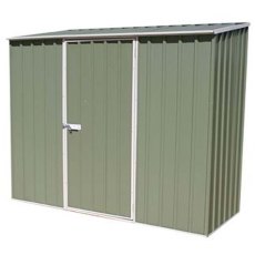 7 x 3 Mercia Absco Space Saver Pent Metal Shed in Pale Eucalyptus