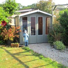 Shire Parham Summerhouse - painted