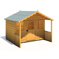 6x4 Shire Stork Playhouse - isolated with door closed