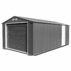 Sapphire Olympian Metal Garage (Anthracite)