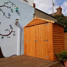 4 x 6 Overlap Windowless Shed with Double Doors