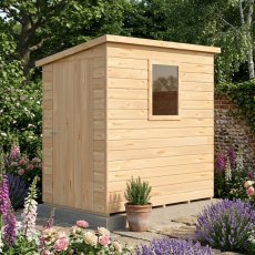 6x4 Shire Caldey Professional Pent Shed