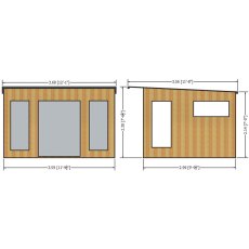 Shire The Miami Summerhouse - specification