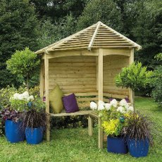 Forest Garden Forest Venetian Corner Arbour