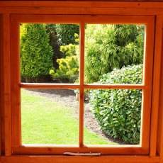 13x7 Shire Jersey Pressure Treated Apex Shed - window
