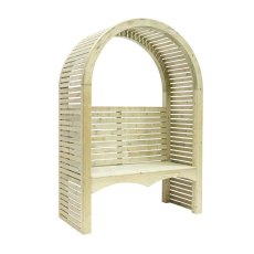 Grange Contemporary Garden Arbour - isolated angled view