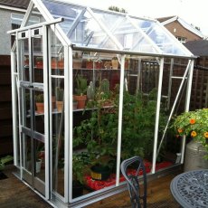 4'3" (1.30m) Wide Elite Compact Aluminium Greenhouse Range