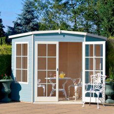 10 x 10 Shire Hampton Premium Corner Summerhouse