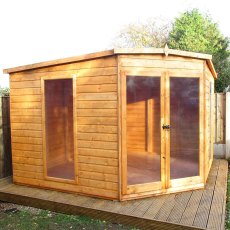 10 x 10 Shire Barclay Corner Summerhouse