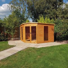 10 x 10 Shire Barclay Corner Summerhouse - Dimensions