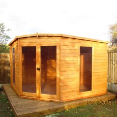 10 x 10 Shire Barclay Corner Summerhouse