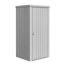 3 x 3 (0.93m x 0.83m) Biohort Equipment Locker 90 - Metallic Silver