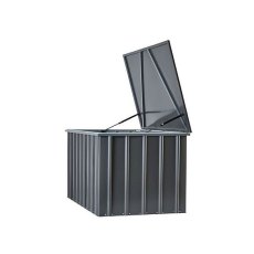 Lotus 5 x 3 (1430mm x 850mm) Lotus Metal Cushion Storage Box - Anthracite Grey