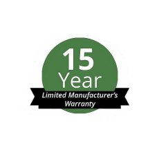 15 Year Limited Manufacturer's Warranty for 10 x 7 Lotus Apex Metal Shed in Anthracite Grey