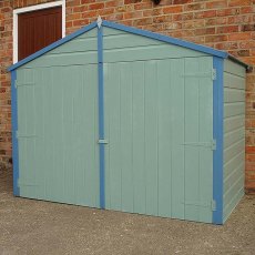 3 x 7 (0.95 x 2.05m) Shire Shiplap Bike Storage - With Floor