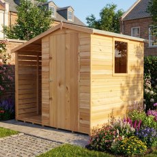 7 x 6 Shire Shed and Log Store