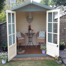 Shire 7 x 5 (2.05m x 1.55m) Shire Lumley Summerhouse