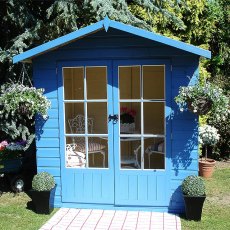 Shire 7 x 5 (2.05m x 1.55m) Shire Lumley Summerhouse