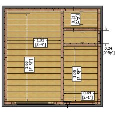 Shire 6 x 6 (1.79m x 1.79m) Shire Tongue and Groove Multi Store