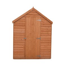 8 x 6 Shire Value Overlap Shed - Windowless - front view