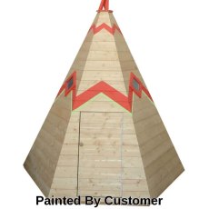 Shire Wigwam Playhouse - Painted by customer