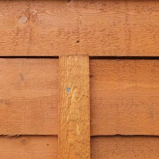 8 x 6 Overlap Windowless Shed with Double Door