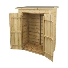 Forest Garden 3 x 2 (0.99m x 0.47m) Forest Shiplap Pent Garden Store - Pressure Treated