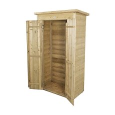 Forest Garden 3 x 2 (0.99m x 0.48m) Forest Shiplap Pent Tall Garden Store - Pressure Treated