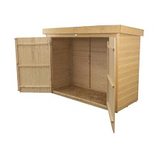 Forest Garden 6 x 3 (1.86m x 0.78m) Forest Shiplap Pent Large Outdoor Store - Pressure Treated