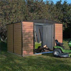 10 x 6 Rowlinson Woodvale Metal Shed