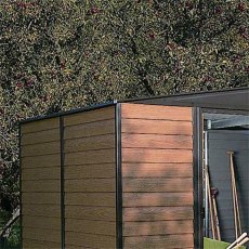 Rowlinson Garden Products 10 x 6 (3.13m x 1.81m) Rowlinson Woodvale Metal Shed