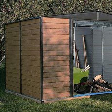 Rowlinson Garden Products 10 x 8 (3.13m x 2.42m) Rowlinson Woodvale Metal Shed