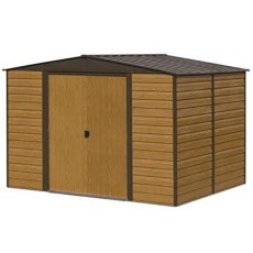 Rowlinson Garden Products 10 x 8 (3.13m x 2.42m) Rowlinson Woodvale Metal Shed