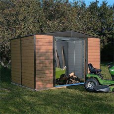 10 x 12 Rowlinson Woodvale Metal Shed