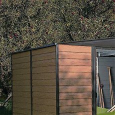Rowlinson Garden Products 10 x 12 (3.13m x 3.70m) Rowlinson Woodvale Metal Shed