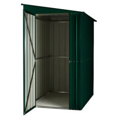 Lotus 4 x 8 (1.13m x 2.34m) Lotus Lean-To Metal Shed in Heritage Green