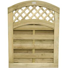 4ft Forest Prague Gate - Pressure Treated - Isolated view