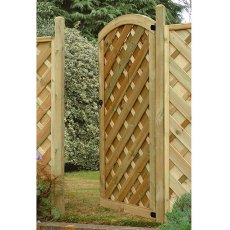 6ft High Forest Dome Gate - Pressure Treated