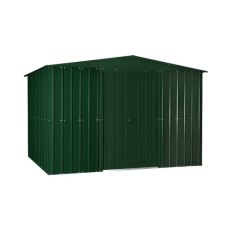 Lotus 10 x 6 (2.95m x 1.75m) Lotus Apex Metal Shed in Heritage Green