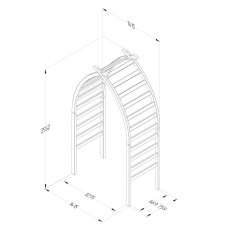 Forest Whitby Arch - dimensions