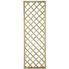 2ft x 6ft (600mm x 1800mm) Forest Hidcote Lattice Trellis - Pressure Treated