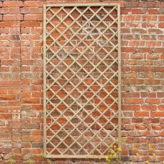 2ft x 6ft (600mm x 1800mm) Forest Hidcote Lattice Trellis