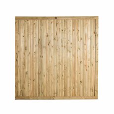 Front view of Forest Noise Reduction Fence Panel