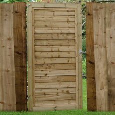 6ft High Forest Pressure Treated Square Lap Gate