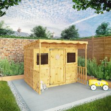Mercia 6 x 5 (1.81m x 1.76m) Mercia Pent Style Playhouse