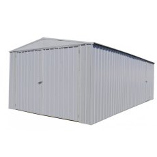 20 x 10 (5.96m x 3.00m) Mercia Absco Metal Utility Workshop in Zinc